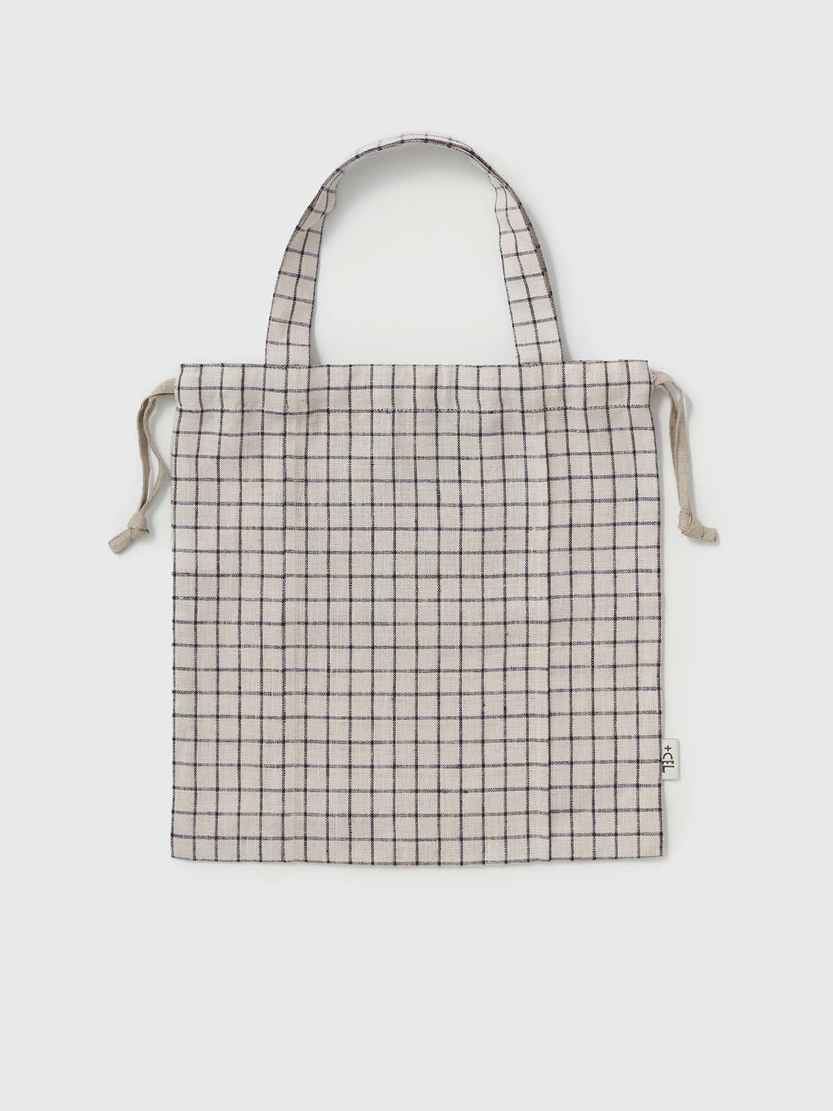 リトアニア リネンバッグM チェック M