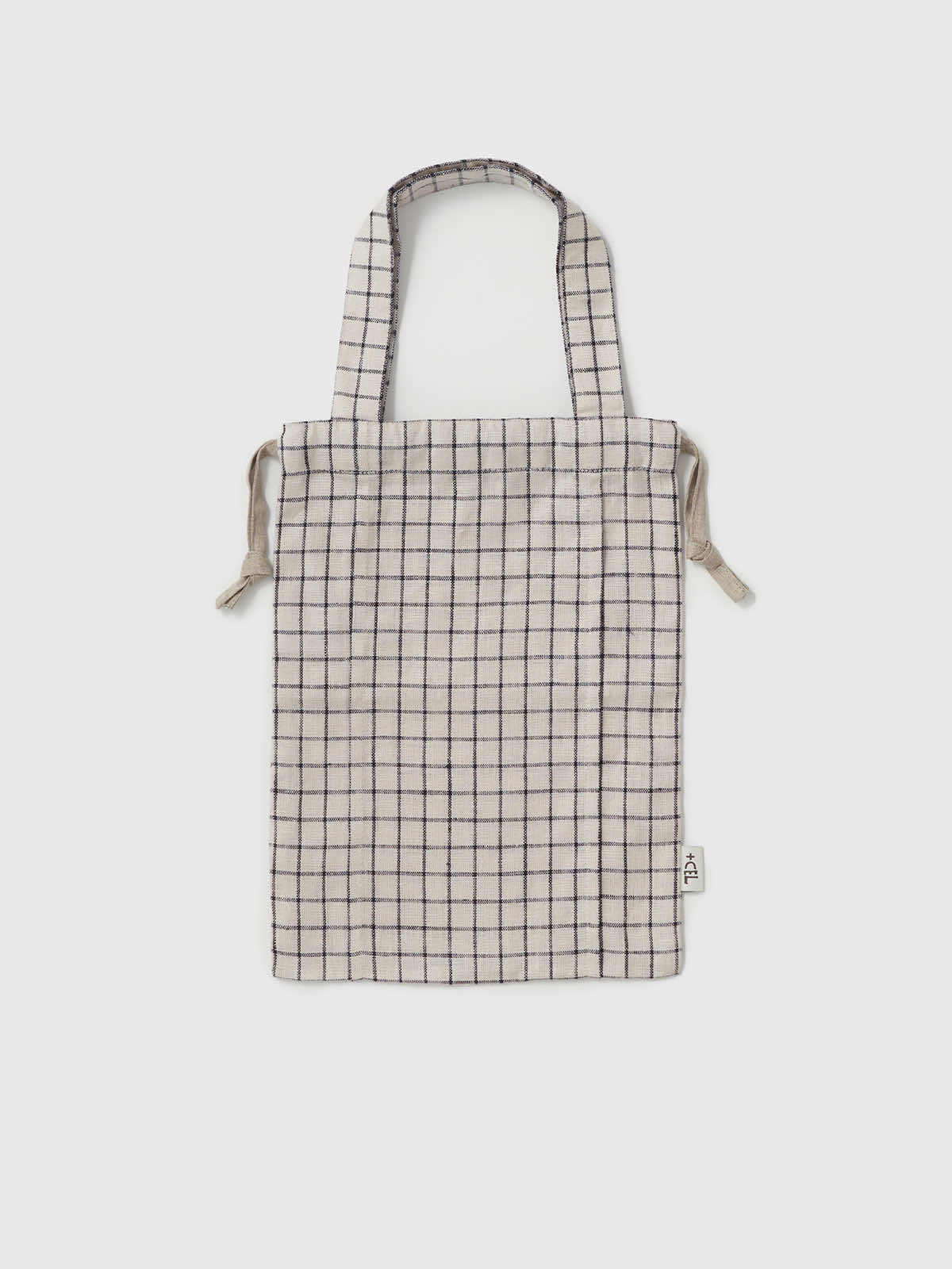 リトアニア リネンバッグS チェック S