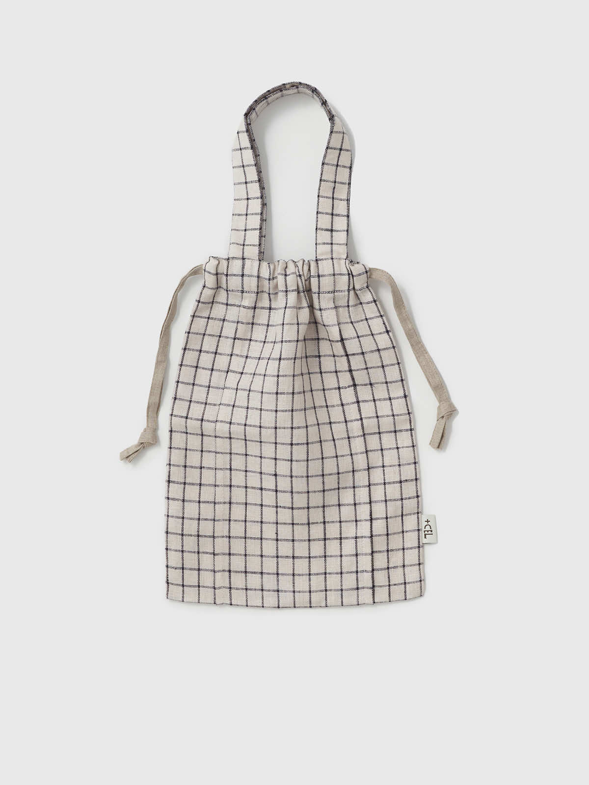 リトアニア リネンバッグS チェック S