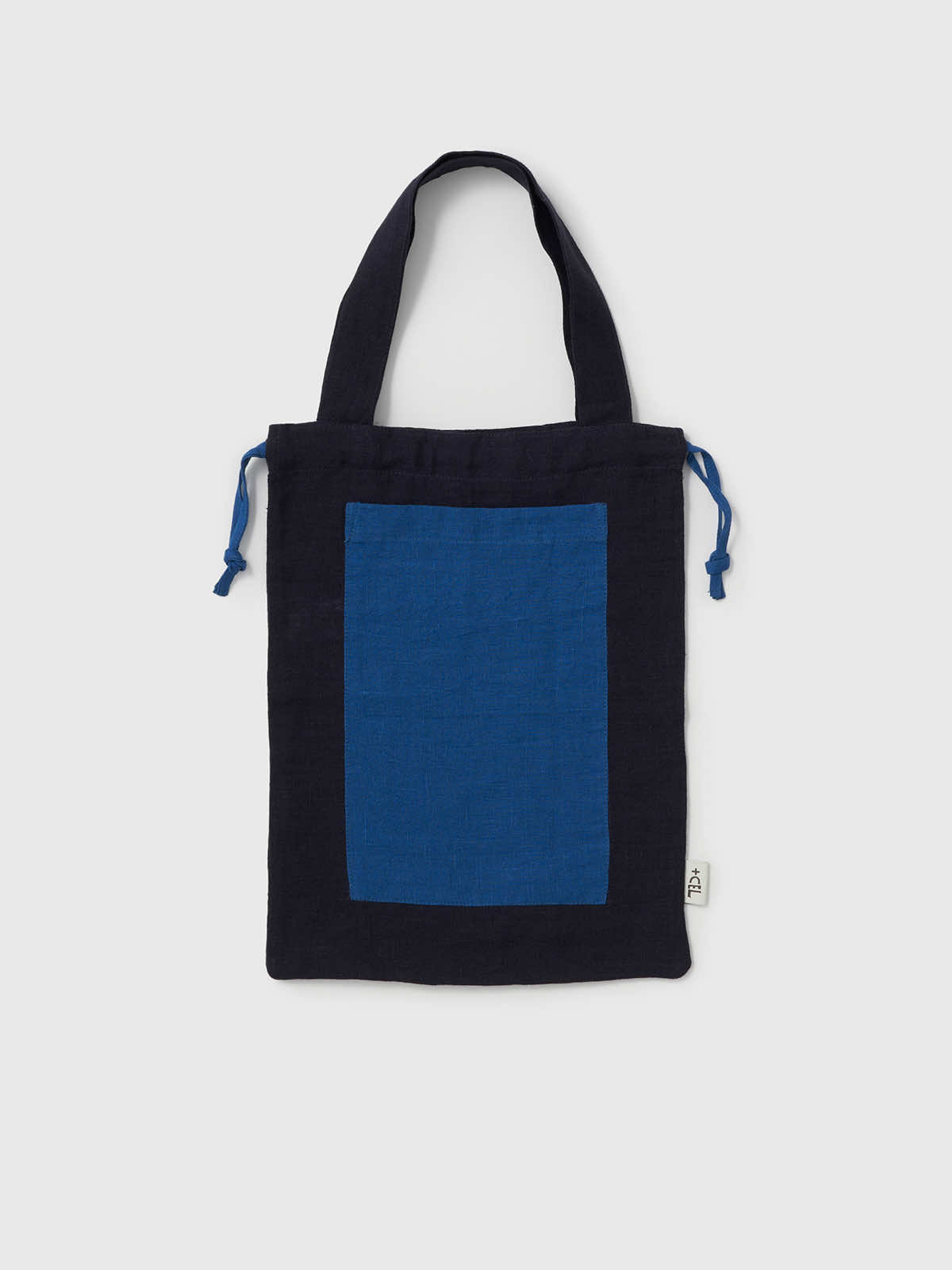 インド リネンバッグS グリーン×イエロー S