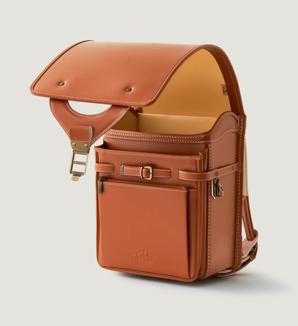 PLAIN　キャメル　無地 キャメル 無地