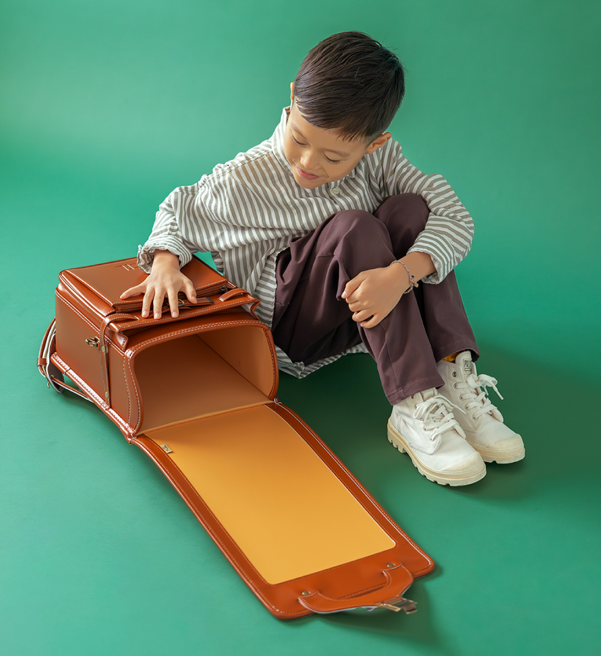 PLAIN　キャメル　無地 キャメル 無地